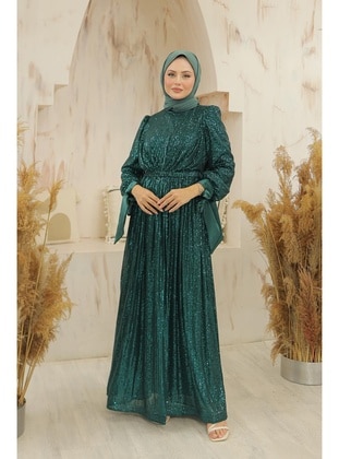 Emerald - Modest Evening Dress - Hakimoda