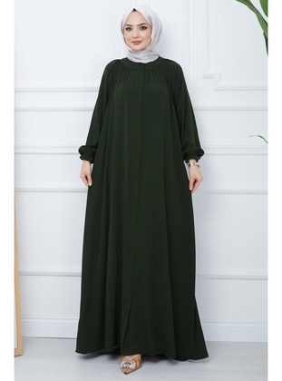 Khaki - Abaya - Hafsa Mina