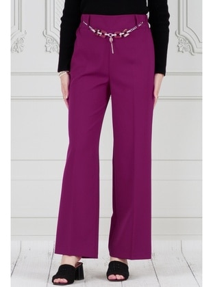 Purple - Knit Suits - Sevitli