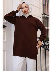 Brown - Knit Sweaters