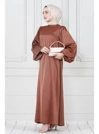 Brown - 1000gr - Evening Dresses