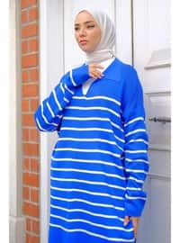 Blue - Knit Tunics