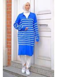 Blue - Knit Tunics