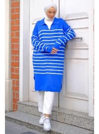 Blue - Knit Tunics