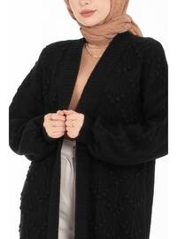 Black - Knit Cardigan