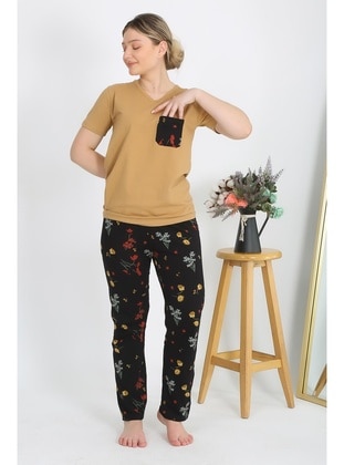 Mustard - Pyjama Set - Akbeniz