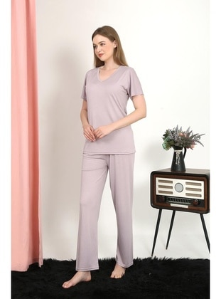 Powder Pink - Pyjama Set - Akbeniz