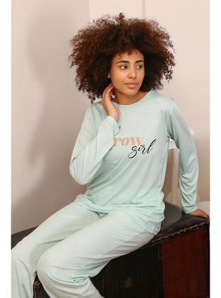 Sea Green - Pyjama Set - Akbeniz