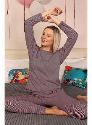 Pink - Pyjama Set - Akbeniz