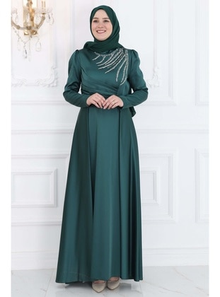 Emerald - Modest Evening Dress - Amine Hüma