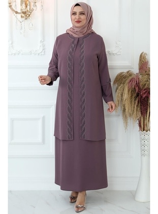 Dusty Rose - Modest Evening Dress - Amine Hüma