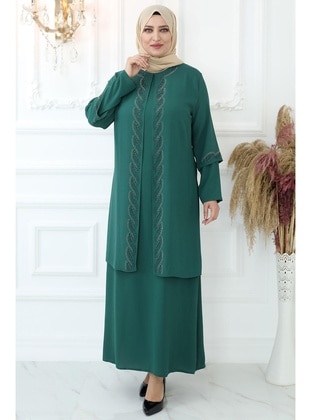 Emerald - Modest Evening Dress - Amine Hüma