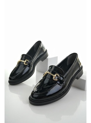 Black Patent Leather - Casual Shoes - Muggo