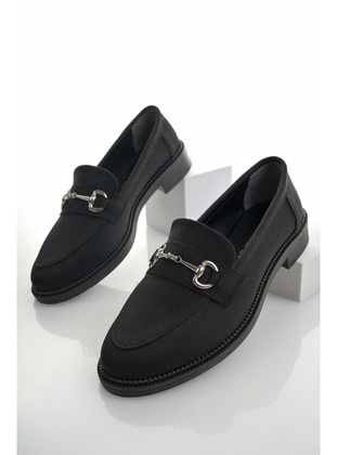 Black - Suede - Casual Shoes - Muggo