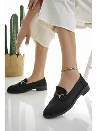 Black - Suede - Casual Shoes