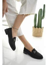 Black - Suede - Casual Shoes