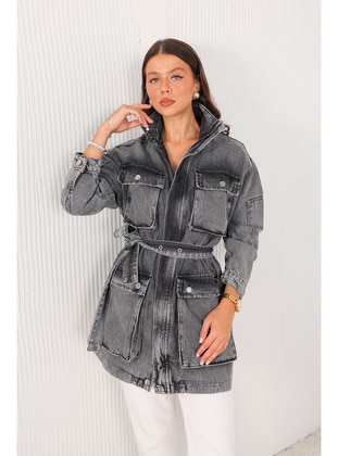 Anthracite - Jacket - Melike Tatar