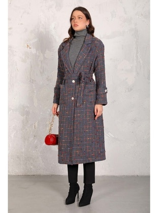 Anthracite - Coat - Melike Tatar