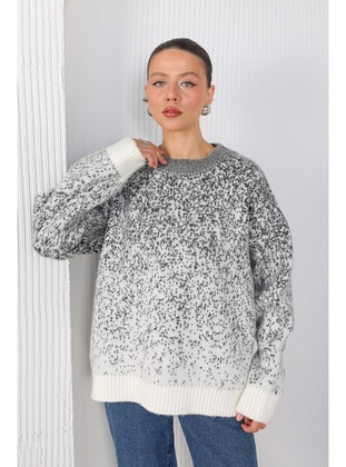 Grey - Jumper - Melike Tatar