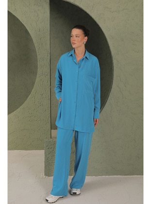 Blue - Suit - Melike Tatar