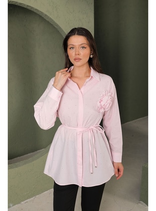 Pink - Blouses - Melike Tatar