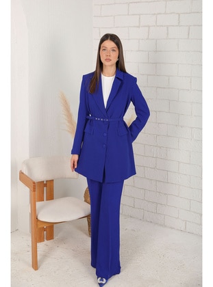 Saxe Blue - Suit - Melike Tatar