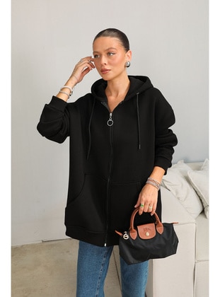 Black - Cardigan - Melike Tatar