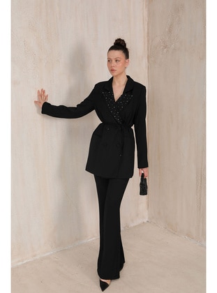 Black - Suit - Melike Tatar