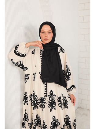 Black - Shawl - Melike Tatar