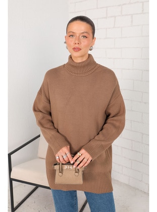 Milky Brown - Jumper - Melike Tatar