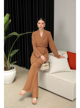 Milky Brown - Suit - Melike Tatar