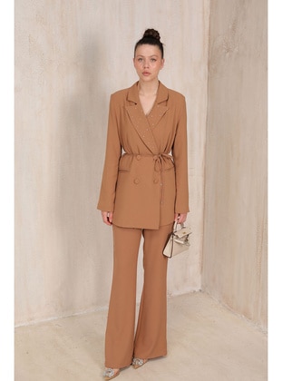 Milky Brown - Suit - Melike Tatar