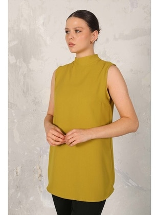 Olive Green - Tunic - Melike Tatar