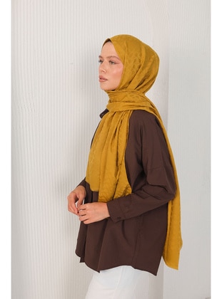 Olive Green - Shawl - Melike Tatar