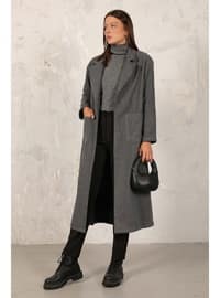 Anthracite - Coat - Melike Tatar