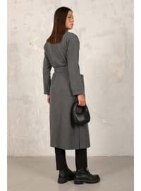 Anthracite - Coat - Melike Tatar