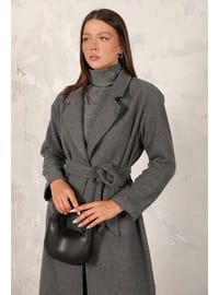 Anthracite - Coat - Melike Tatar