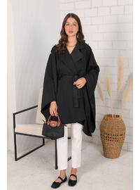 Black - Poncho