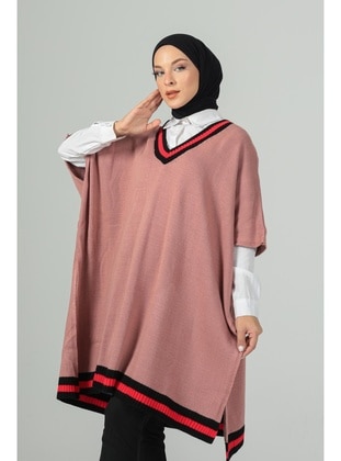 Powder Pink - Plus Size Knitwear - Maymara