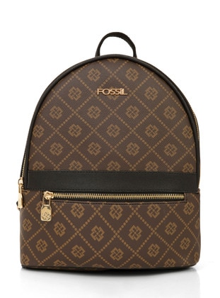 Brown - Backpacks - Fossil