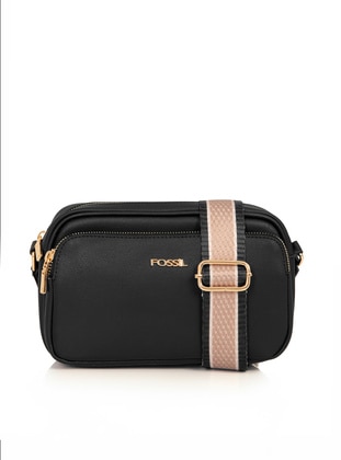 Black - Cross Bag - Fossil