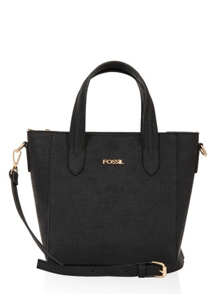 Black - Cross Bag - Fossil