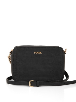 Black - Cross Bag - Fossil