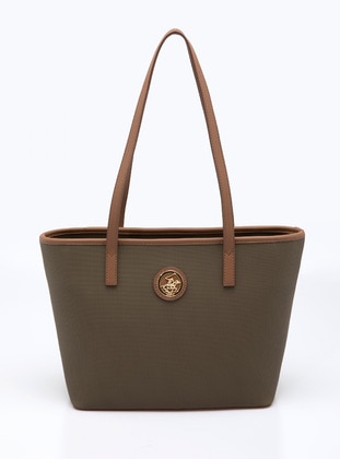 Khaki - Shoulder Bags - Beverly Hills Polo Club