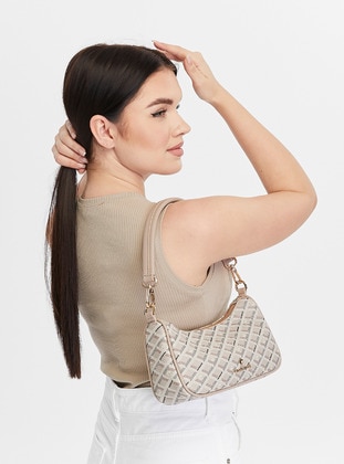 Mink - Shoulder Bags - Cacharel