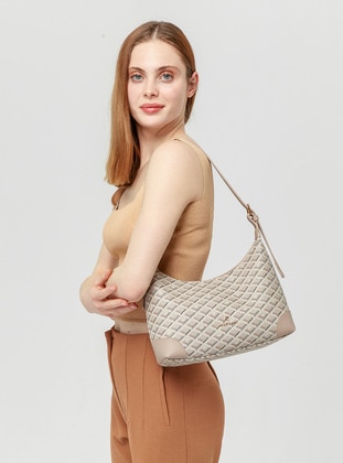 Mink - Shoulder Bags - Cacharel