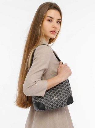 Black - Shoulder Bags - Cacharel