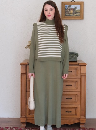 Green Almon - Knit Suits - Ceylan Otantik