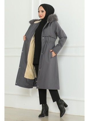 Grey - Puffer Jackets - MISSVALLE