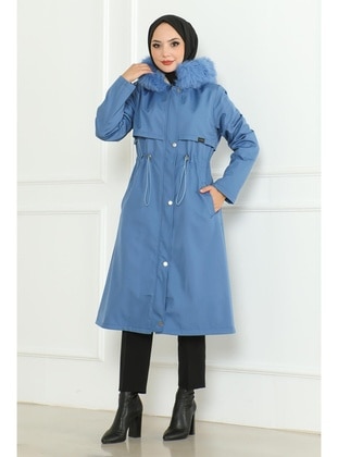 Blue - Puffer Jackets - MISSVALLE